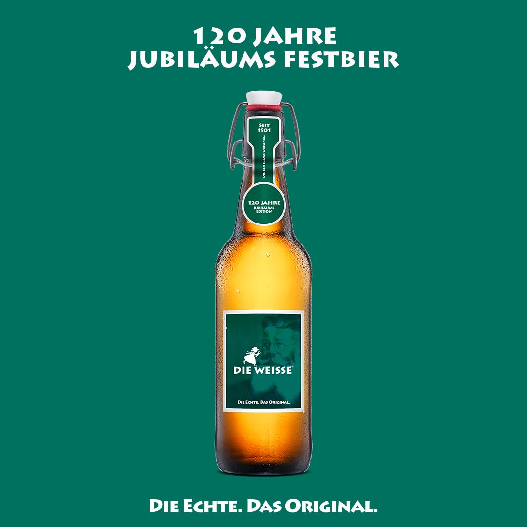 DIE WEISSE JUBILÄUMS FESTBIER